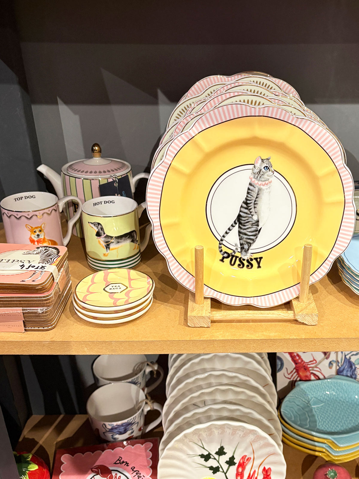 Yvonne Ellen Shell Butter Dish