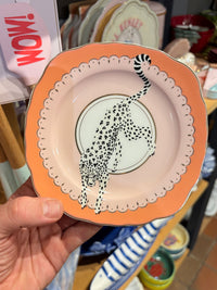 Yvonne Ellen Snow Leopard - Tea Plate 16cm