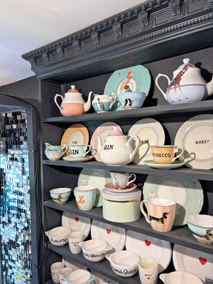 Yvonne Ellen Cup & Saucer - Boozy Gin