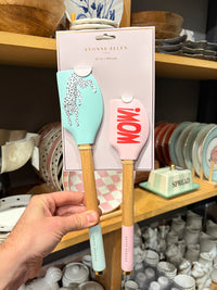 Yvonne Ellen Wow Cheetah Spatula - Set of 2