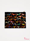 Zip Up Pouch Cosmetic Bag - Dachshund Dogs