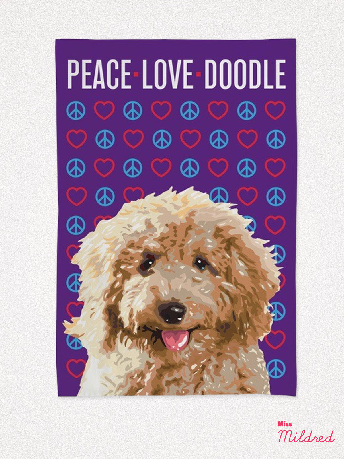 Doodle Dog - Cotton Tea Towel