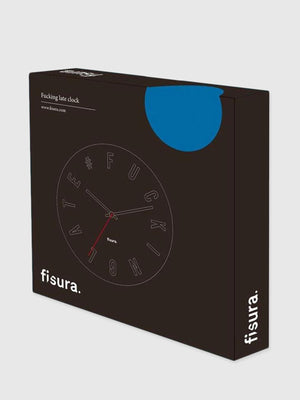Fisura - Fucking Late Wall Clock, White