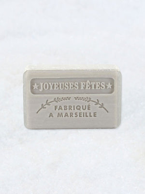 Savon de Marseille French Soap Christmas Silver