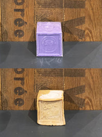 French Household Soap Cube - Natural, Olive or Lavender - 300g