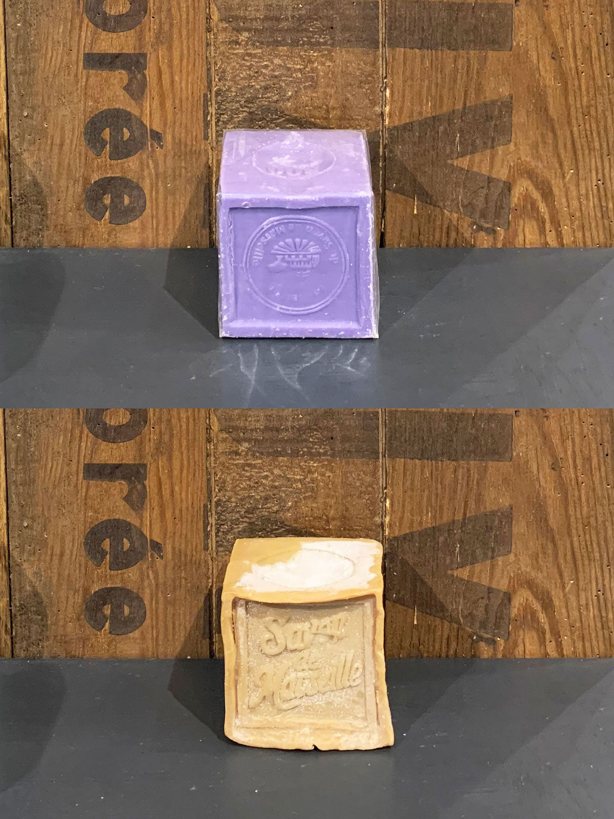 French Household Soap Cube - Natural, Olive or Lavender - 300g