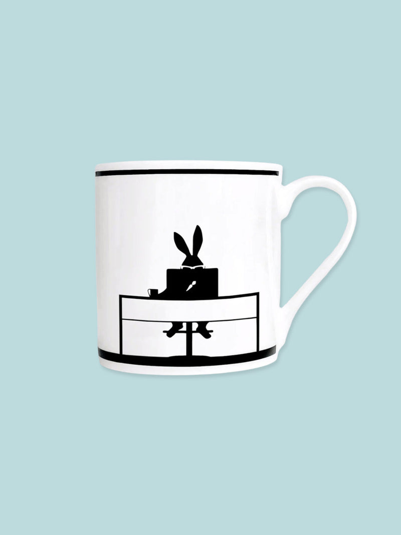 HAM Rabbit Mug - Working