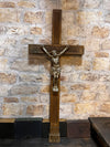 Vintage Religious Wall Cross Crucifix