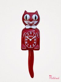 Kit Cat Clock - Original Large Size - Cherry Red