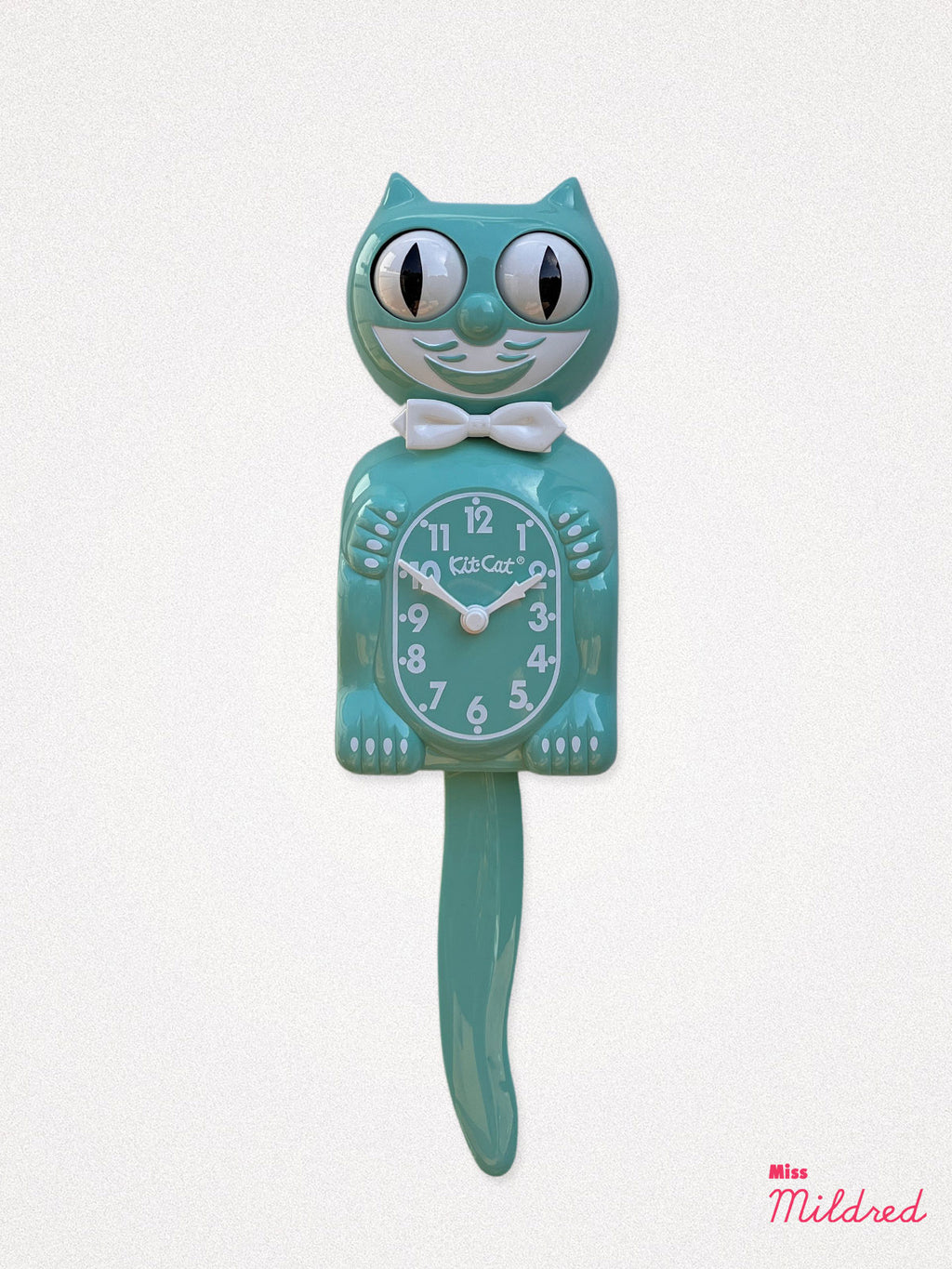 Kit Cat Clock - Original Large Size - Ocean Green