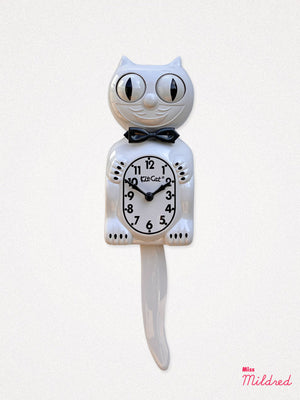 Kit Cat Clock - Original Large Size - White