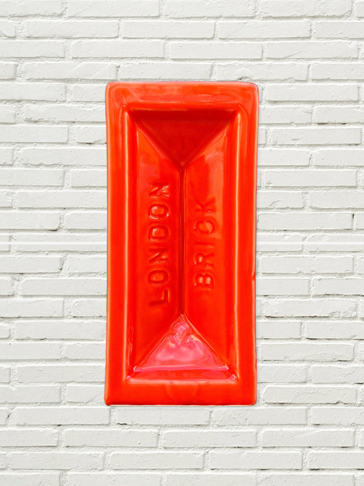 London Brick Vase - Orange