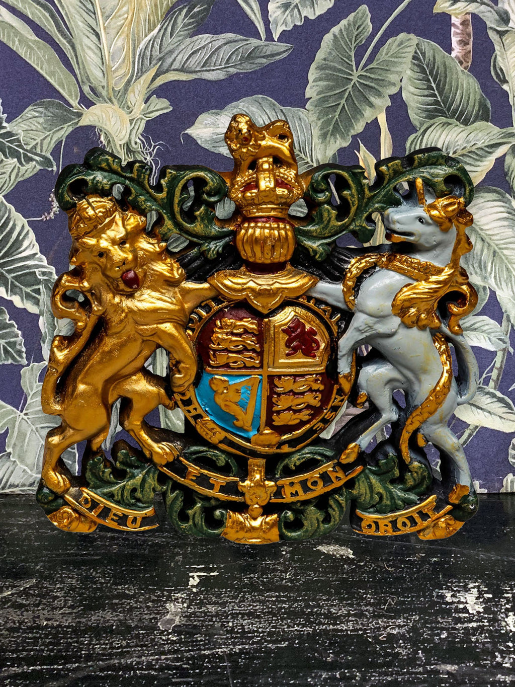Fabulous Coat of Arms Wall Plaque