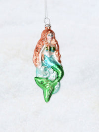 Christmas Ornament - Green Mermaid