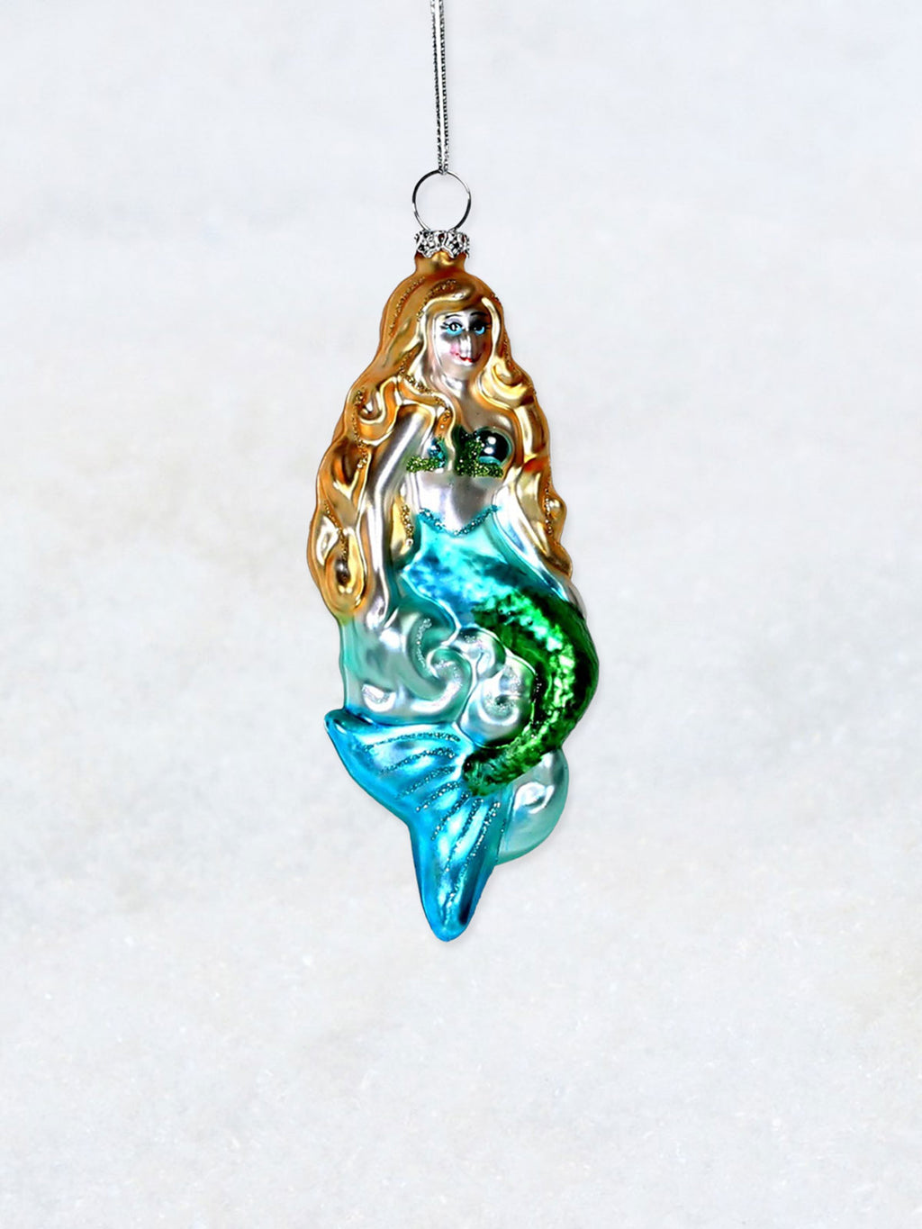 Christmas Ornament - Blue Mermaid