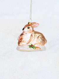 Christmas Ornament - Rabbit with Bunny