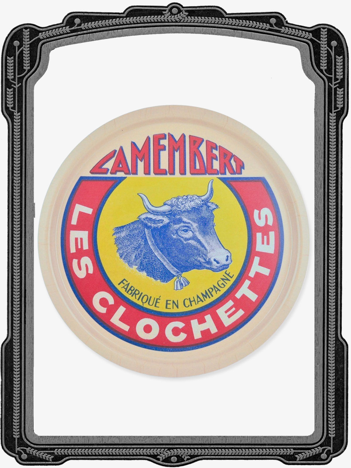 Bistro Tray - Camembert Les Clochettes - 31cm