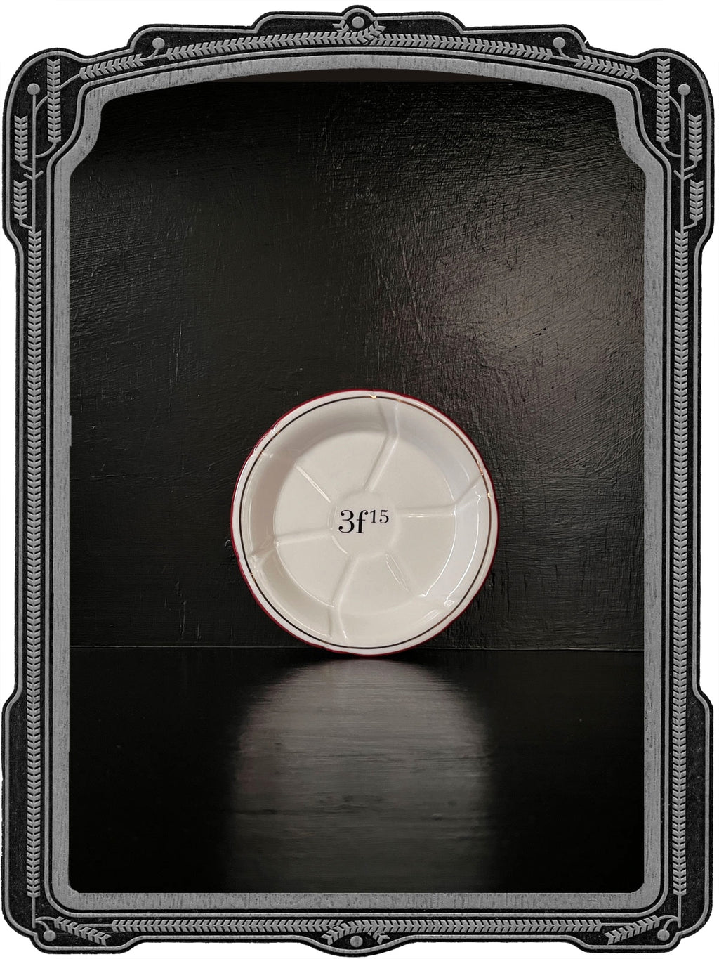 Porcelain Absinthe Coaster Saucer - 3f15