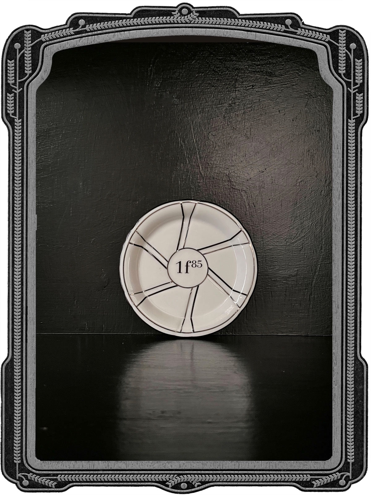 Porcelain Absinthe Coaster Saucer - 1f85