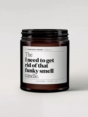 I need to get rid of that funky smell - Candle, Flowery
