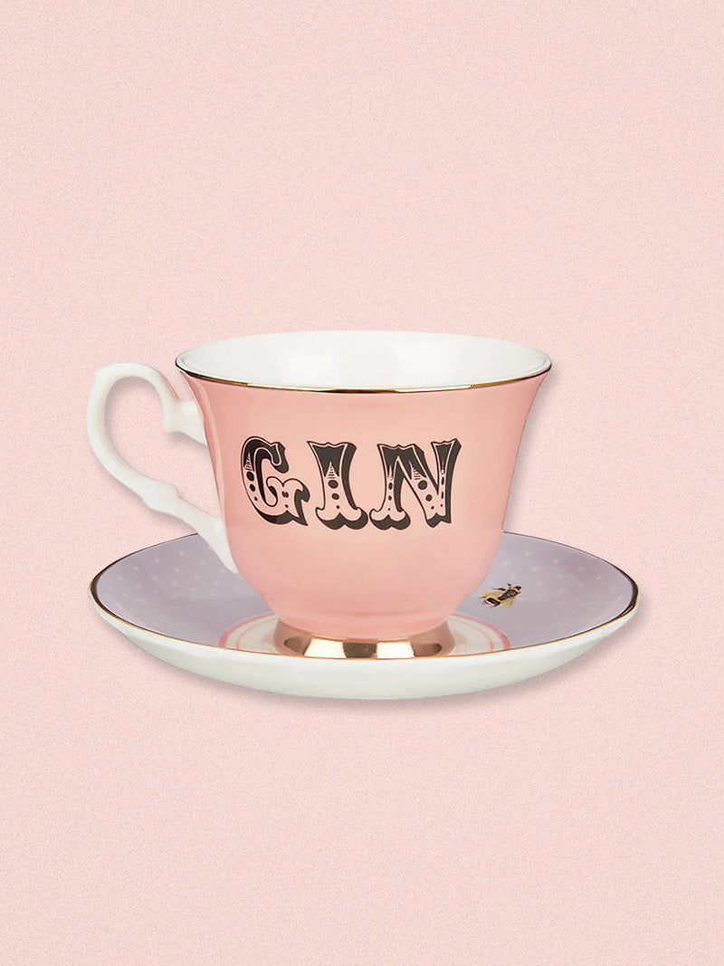Yvonne Ellen Cup & Saucer - Gin