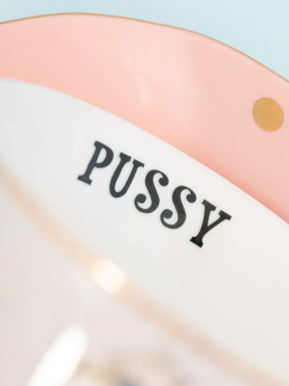 Yvonne Ellen Cup & Saucer - Pussy Cat