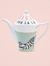 Yvonne Ellen 4 Cup Square Shaped Teapot - Ooh La La