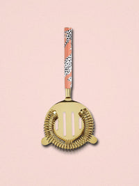 Yvonne Ellen Cheeky Cheetah Cocktail Strainer