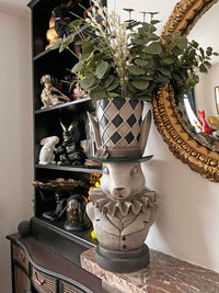 Alice Rabbit Bunny Plant Pot Vase Bust