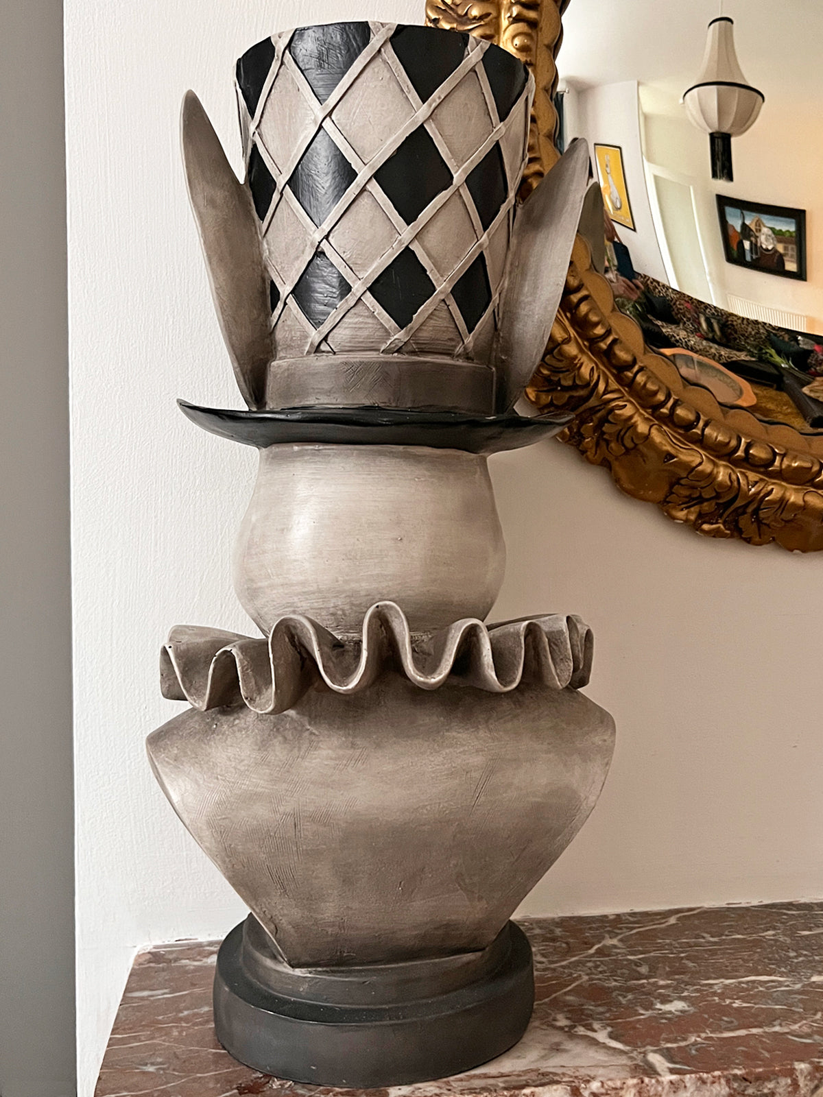 Alice Rabbit Bunny Plant Pot Vase Bust