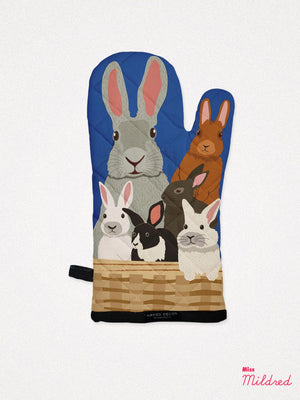 All Things Bunny - Oven Mitt