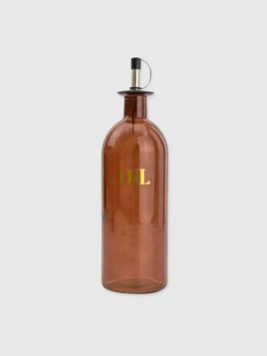 Amber Glass Storage Bottle - Oil