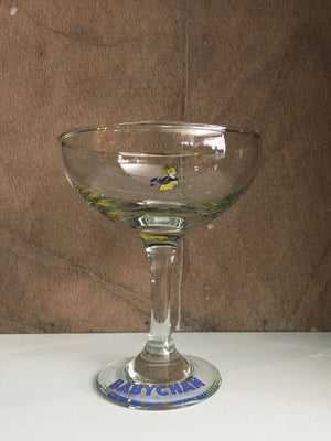 Vintage Babycham Coupe Glass