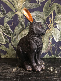 Cosmo Black Rabbit Statue