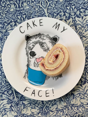 JimBobArt Side Plate - Cake My Face