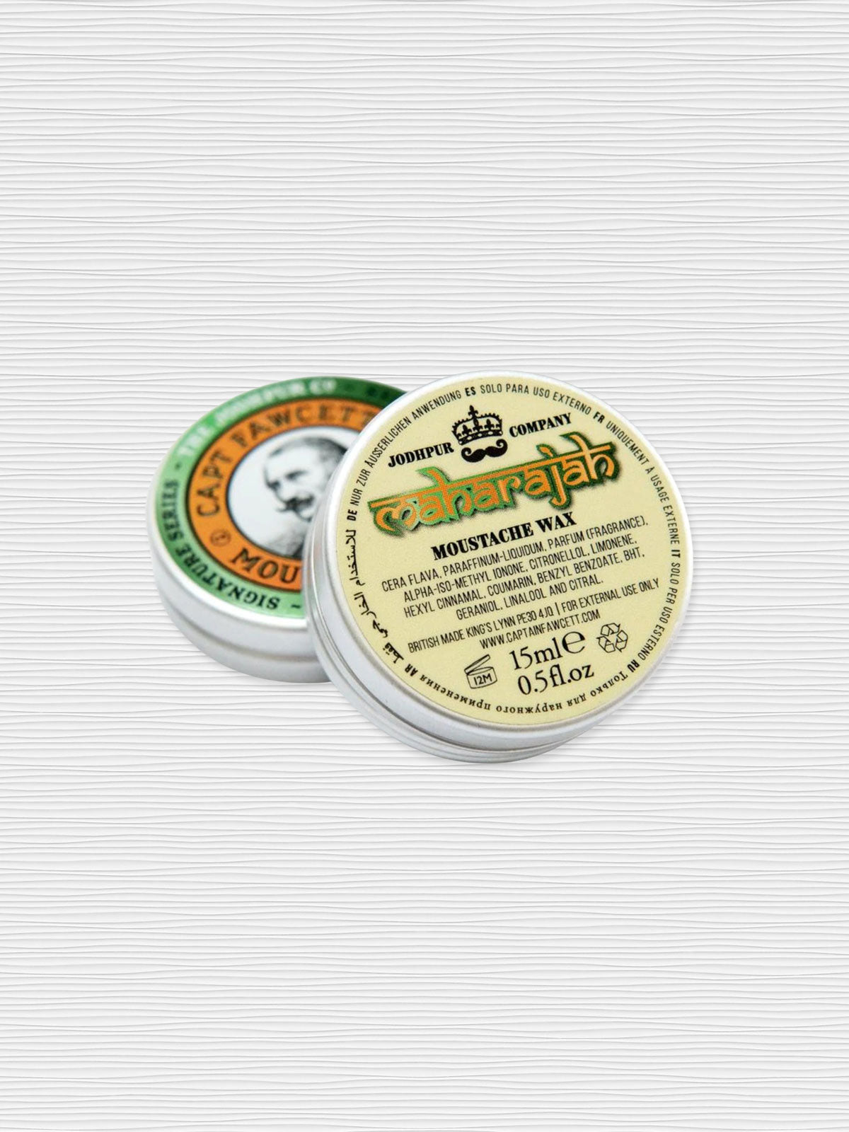 Captain Fawcett - Maharajah Moustache Wax