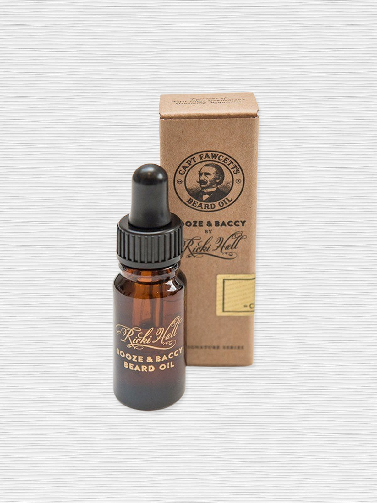 Captain Fawcett - Booze & Baccy Beard Oil 10ml