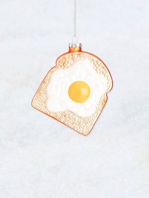 Christmas Decoration - Fried Egg on Toast