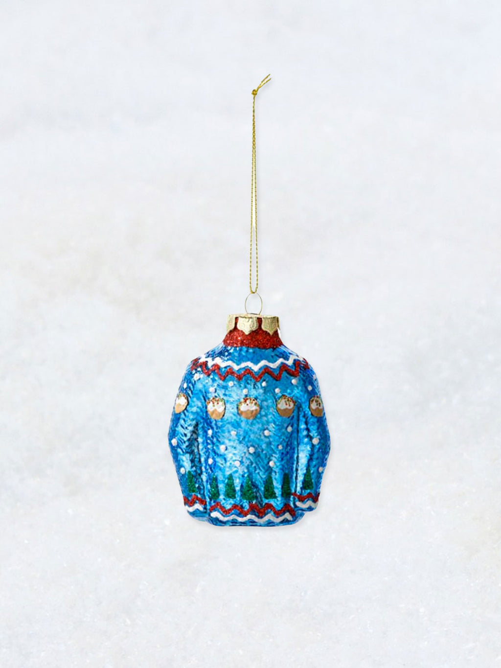 Christmas Decoration - Jumper Blue