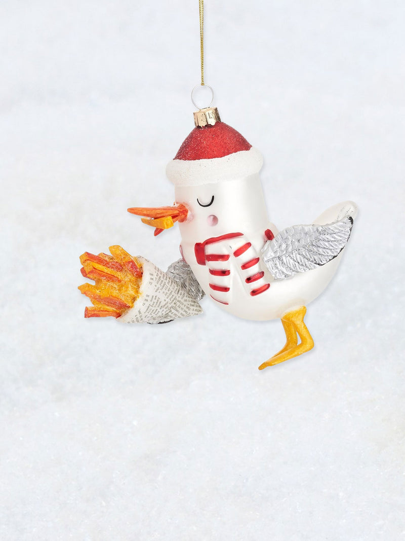 Christmas Decoration - Seagull and Chips