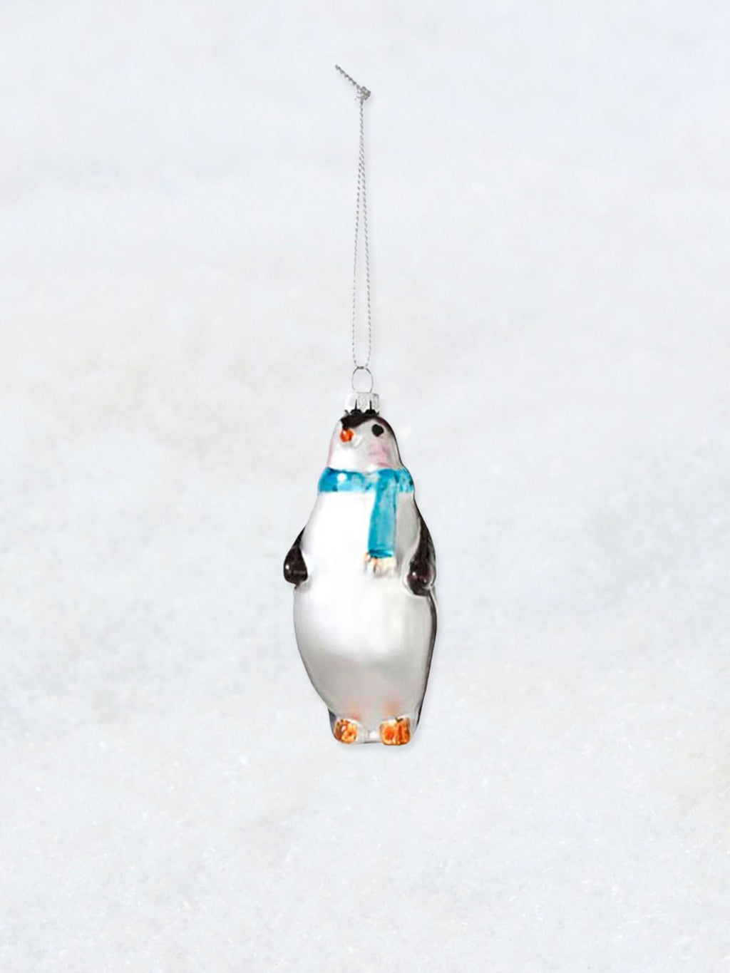 Christmas Decoration - Penguin Blue Scarf