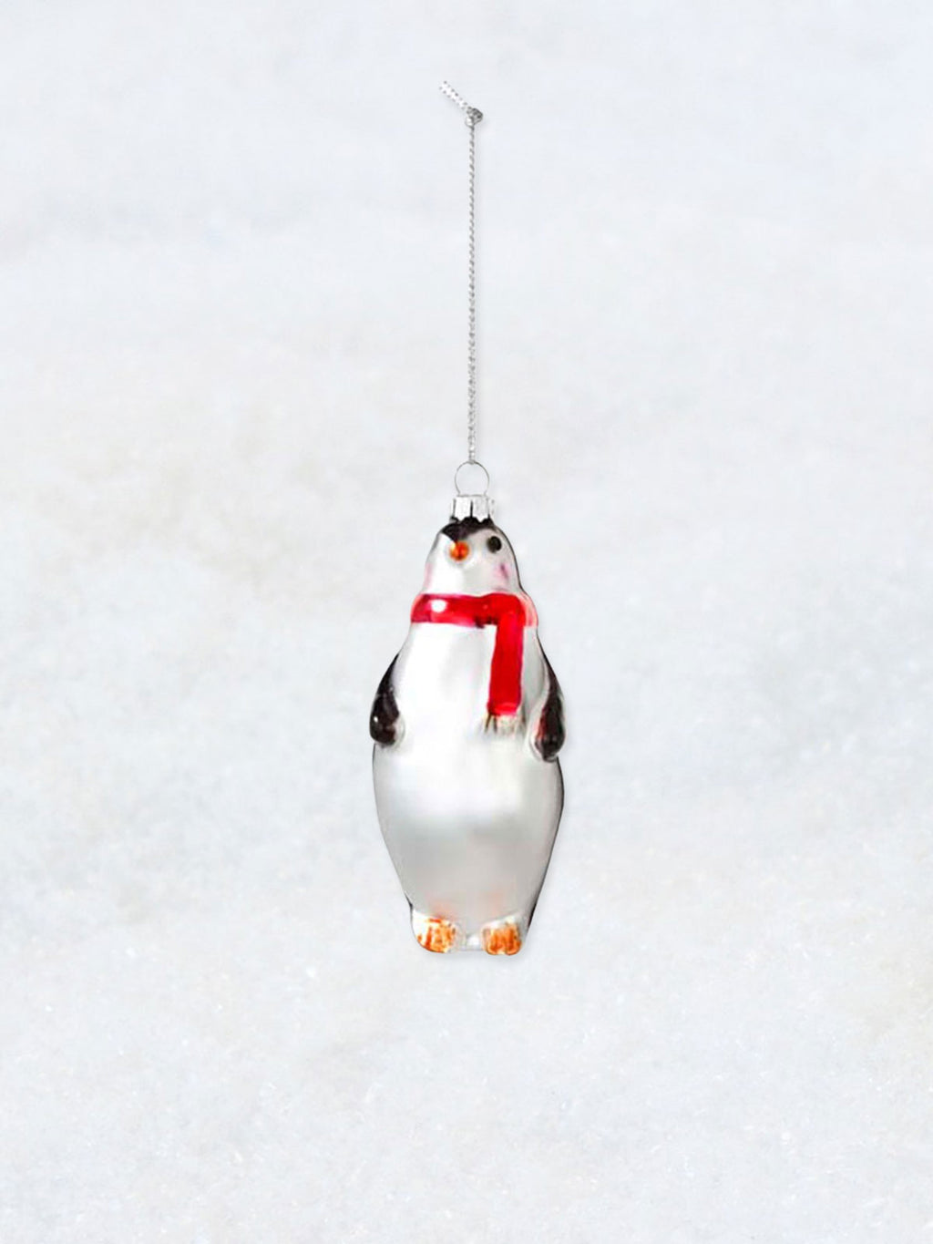 Christmas Decoration - Penguin Red Scarf