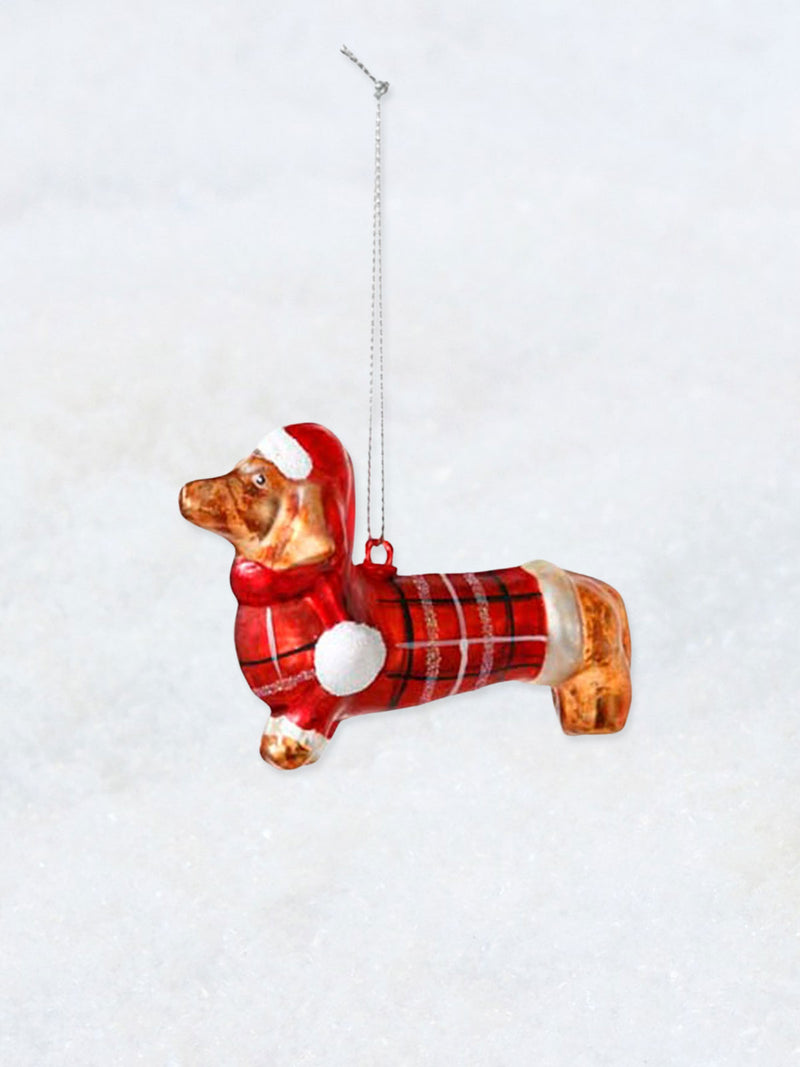 Christmas Decoration -  Sausage Dog