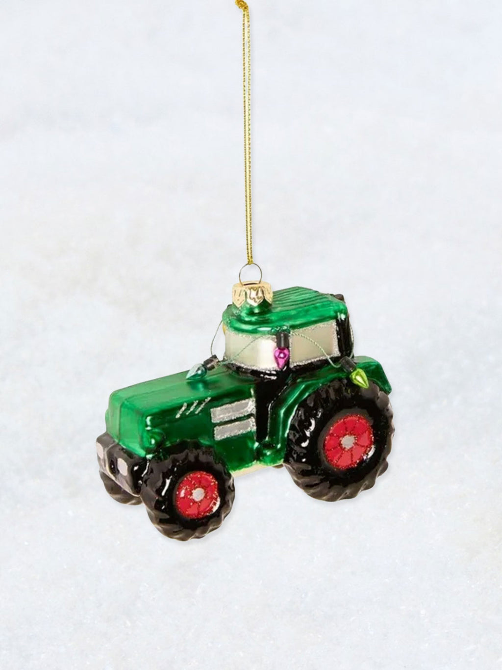 Christmas Decoration -  Green Tractor