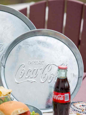 Coca-Cola® Round Serving Platter Tray