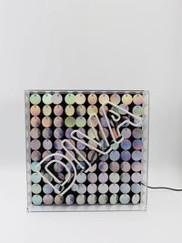 'Diva' Glass Neon Light Box