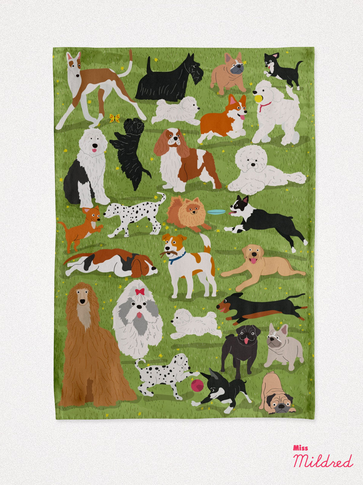 Everything Dog - Cotton Tea Towel