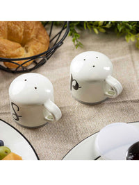 Enamelware - Salt and Pepper Shakers