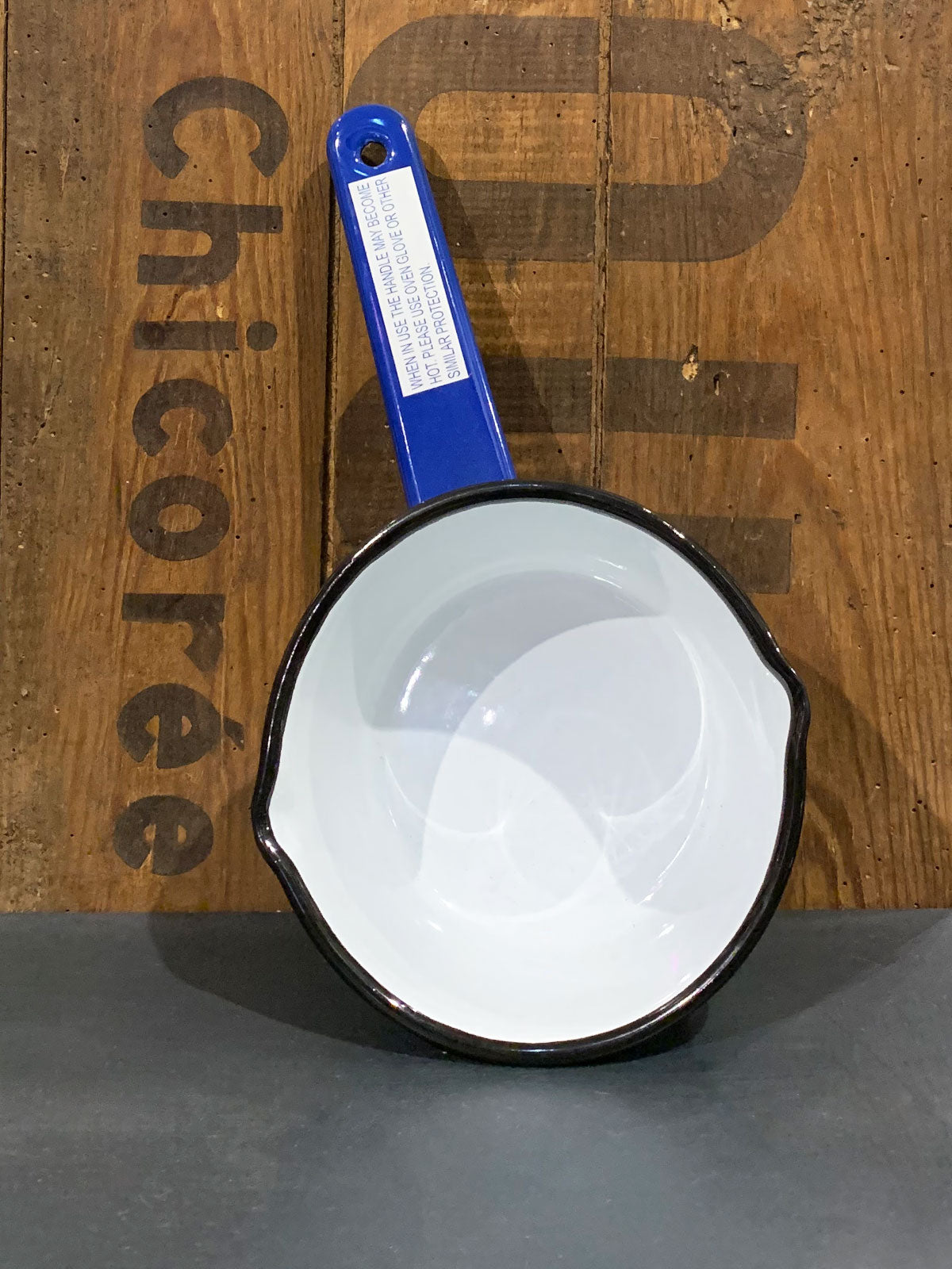 Falcon Enamel Milk Sauce Pan Blue
