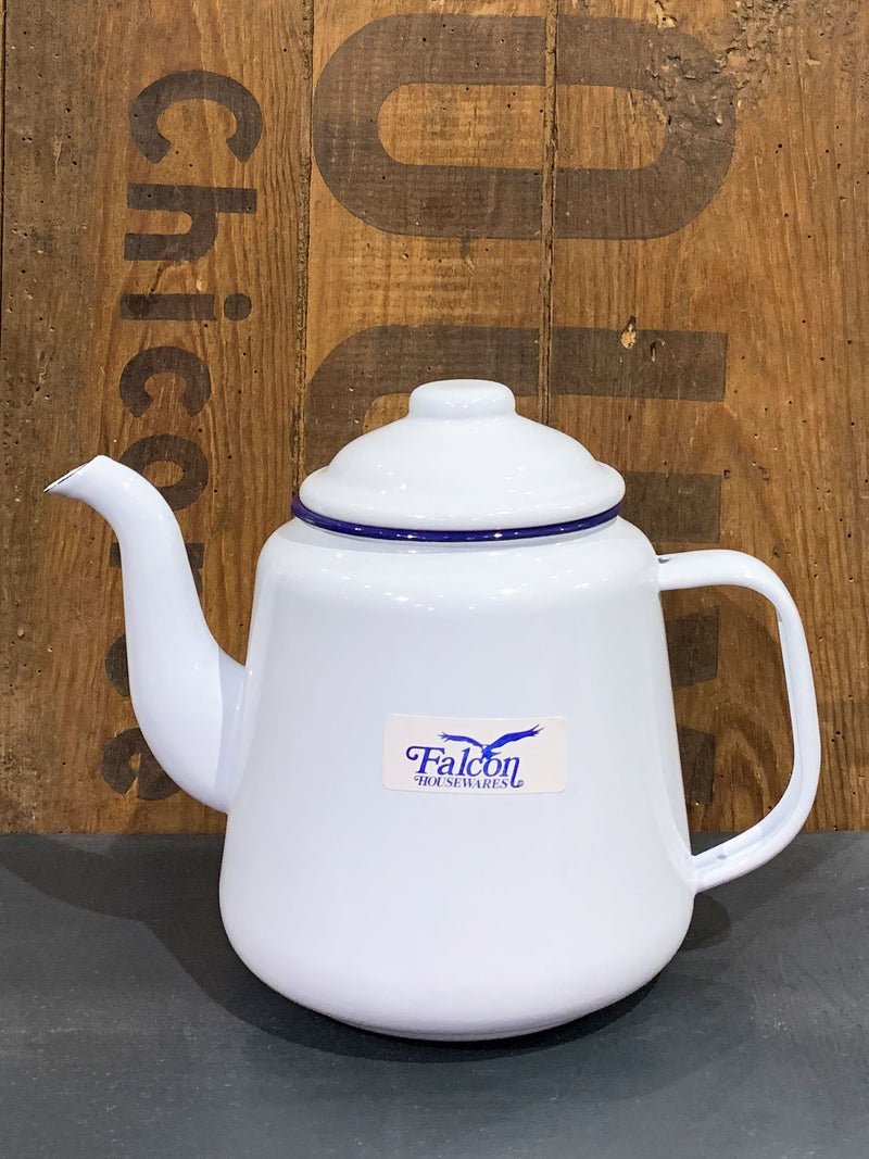 Falcon Enamel Tea Pot White
